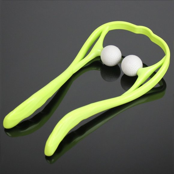 Neck and Shoulder Therapeutic Dual Point Self Massage Tool - Picture 2 of 15